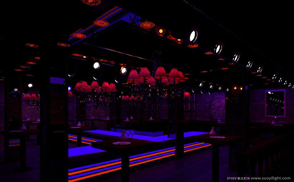 UkraineComprehensive Solution of Entertainment Lighting System in House Dj Club