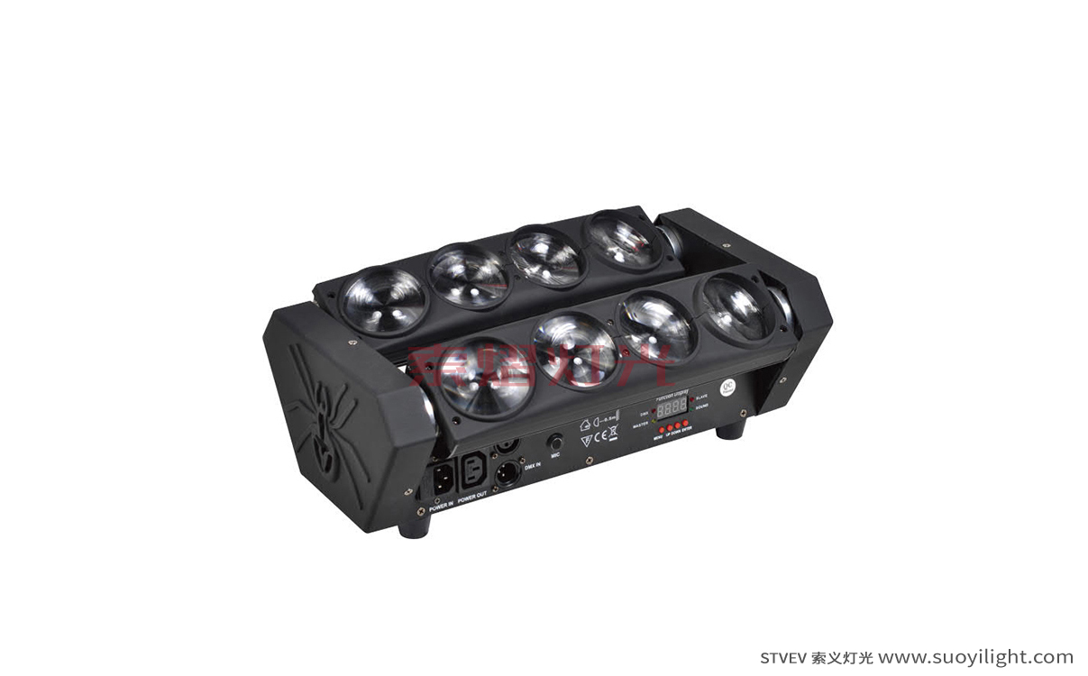 UkraineDouble Row 4 Blinder LED Spiders Light 