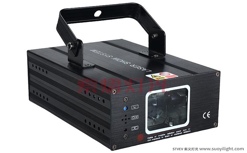 UkraineSingle Green Laser Light