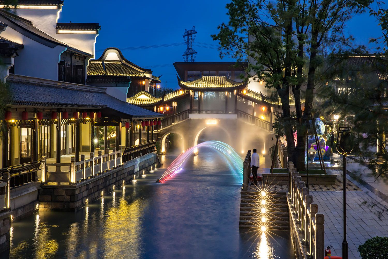 Ukraine新西塘水街亮化方案