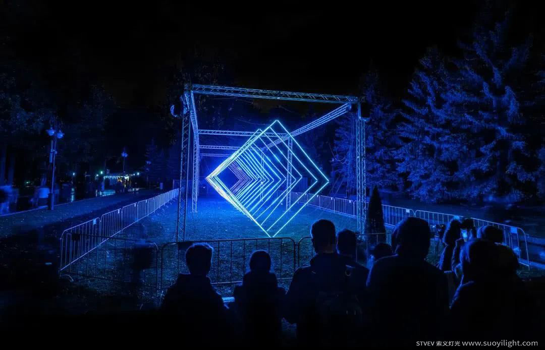 Ukraine奥斯坦基诺公园亮化