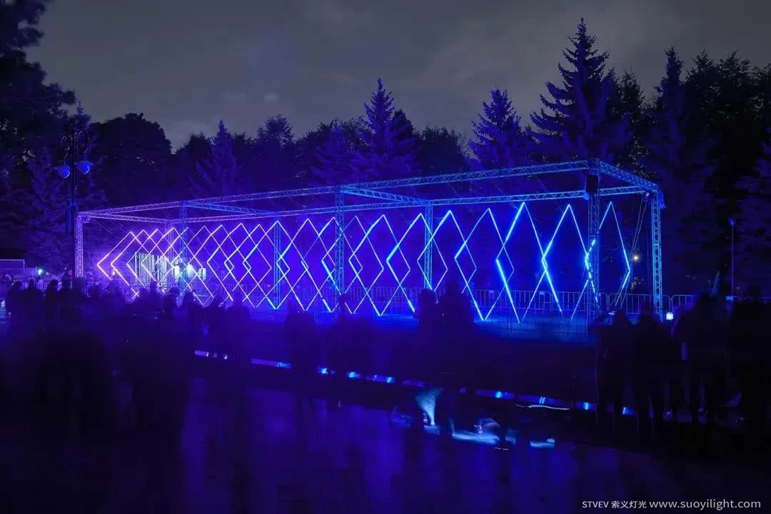 Ukraine奥斯坦基诺公园亮化