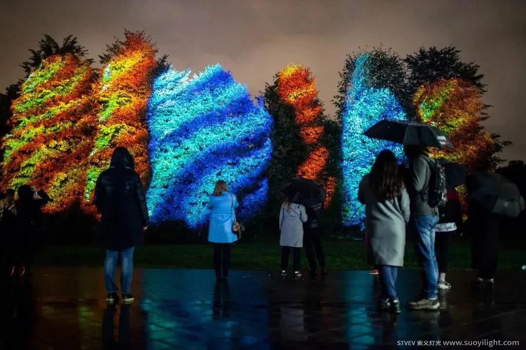 Ukraine奥斯坦基诺公园亮化